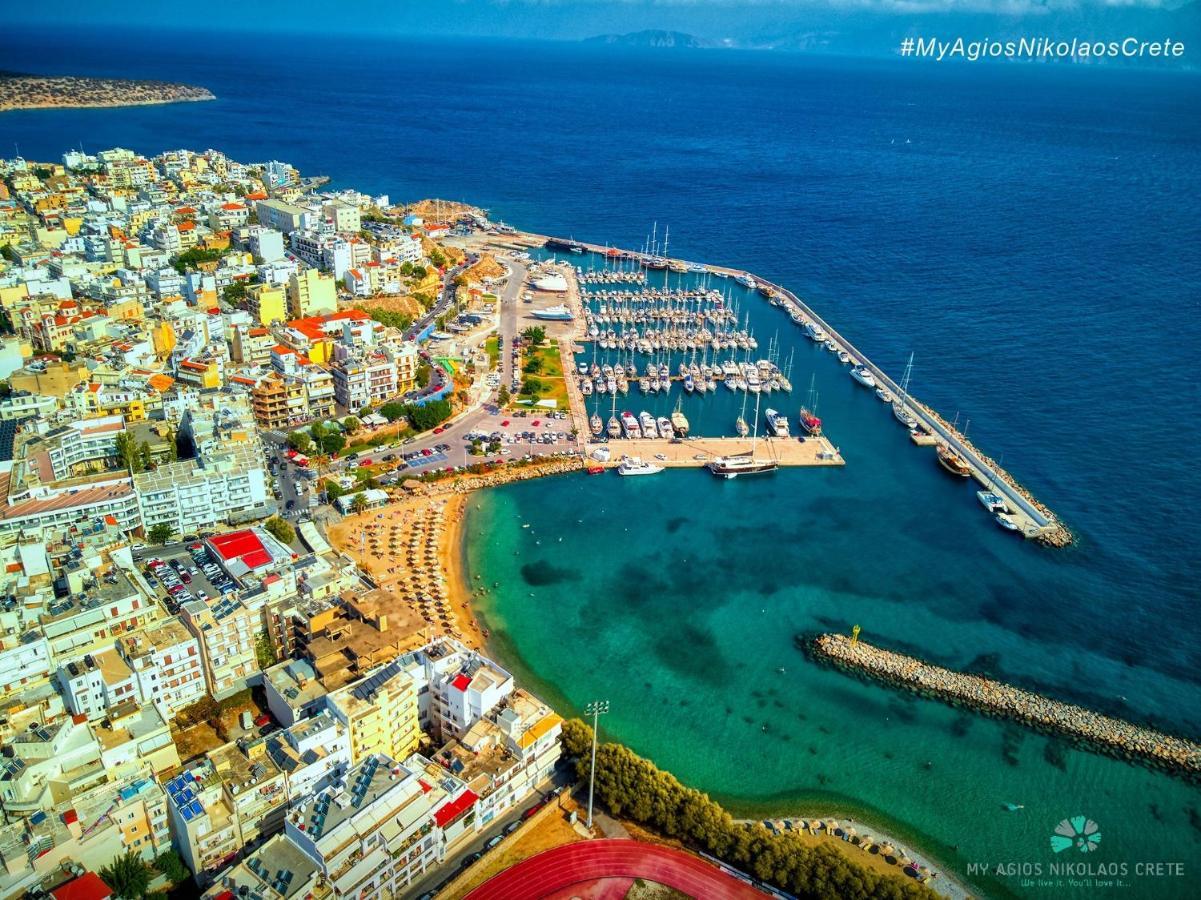 Luxury Apartment Marine View Ágios Nikolaos Exterior foto